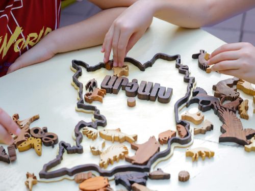 Wooden Puzzle Toy Animals of Artsakh