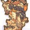 Wooden Puzzle Toy Animals of Artsakh