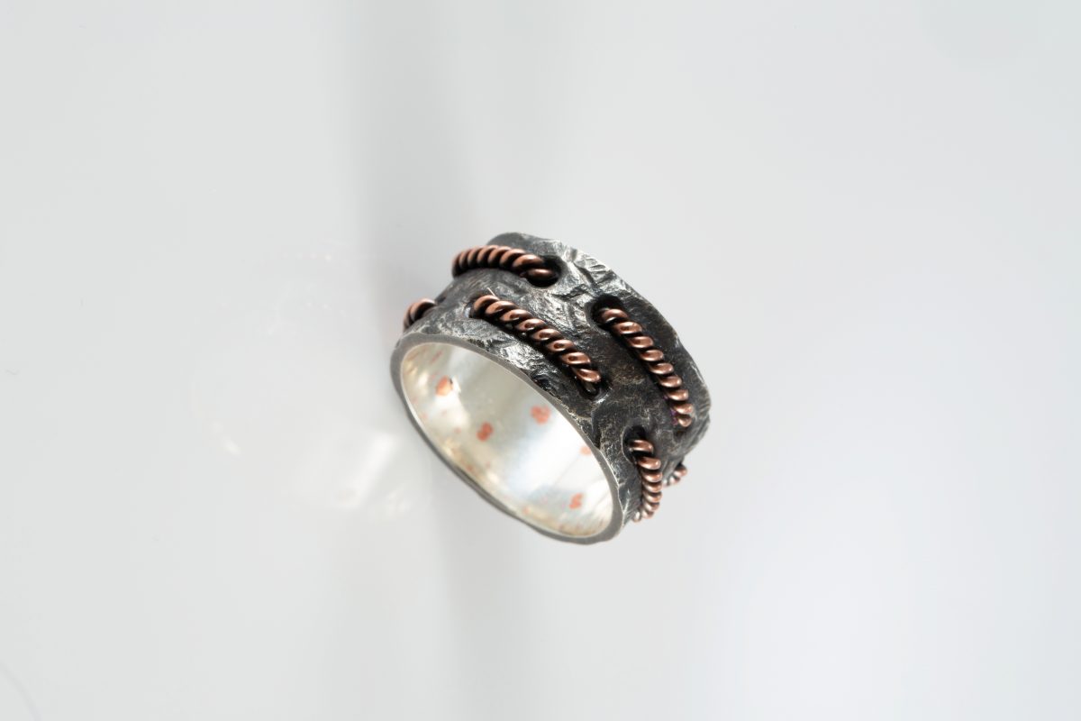 Silver Band Ring for Men