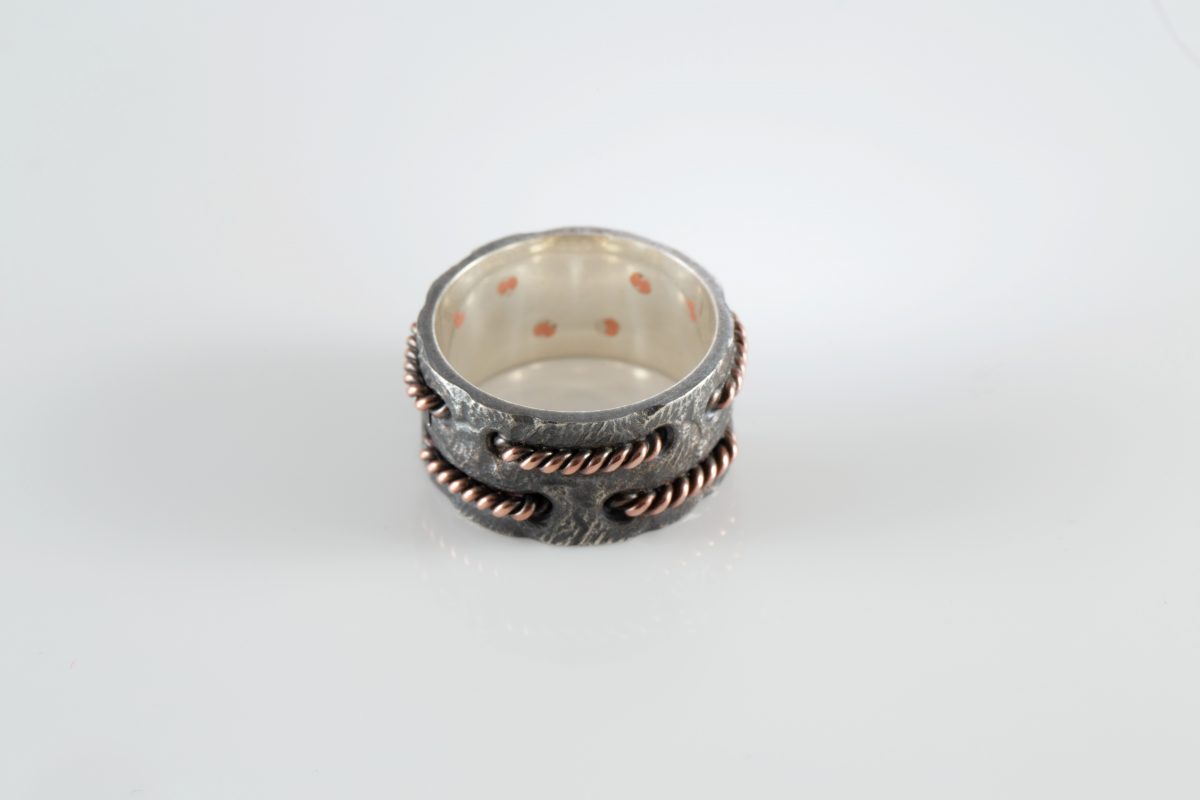 Silver Band Ring for Men