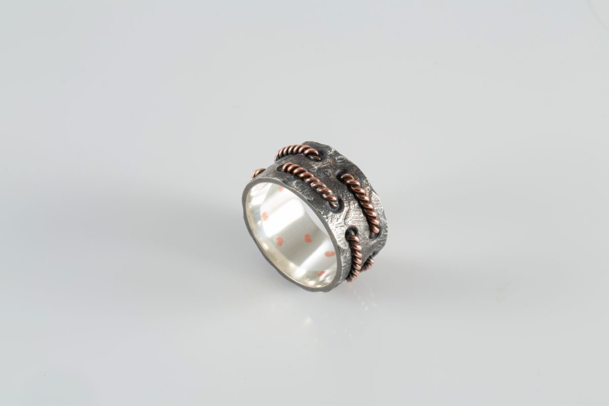 Silver Band Ring for Men