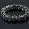 Heavy Men Bracelet Crusader Sterling Silver 925