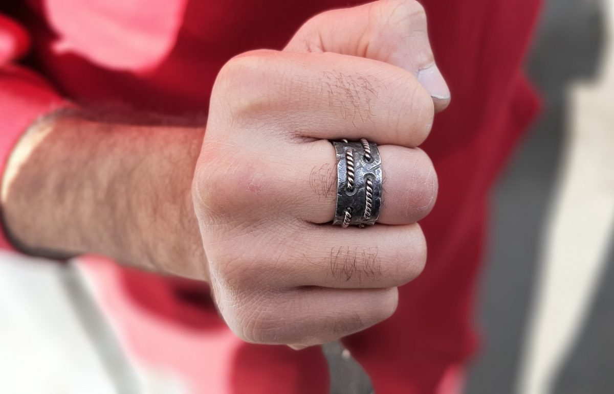 Silver Band Ring for Men