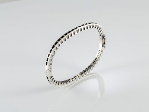 Rigid Bracelet for Men Sterling Silver 925