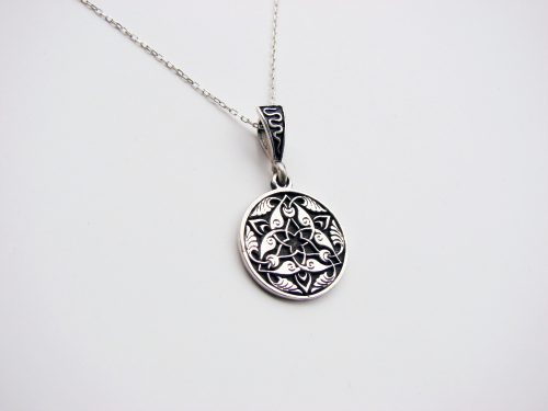 Silver Pendant Armenian Ornament
