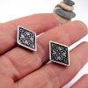Men's Sterling Silver 925 Cufflinks