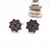 Men's Cufflinks Sterling Silver 925 with beautiful ornament