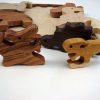 Wooden Puzzle Toy Dinosaurs, Puzzle Wooden Еducational Toy for Kids, Boys and Girls Wood Toys