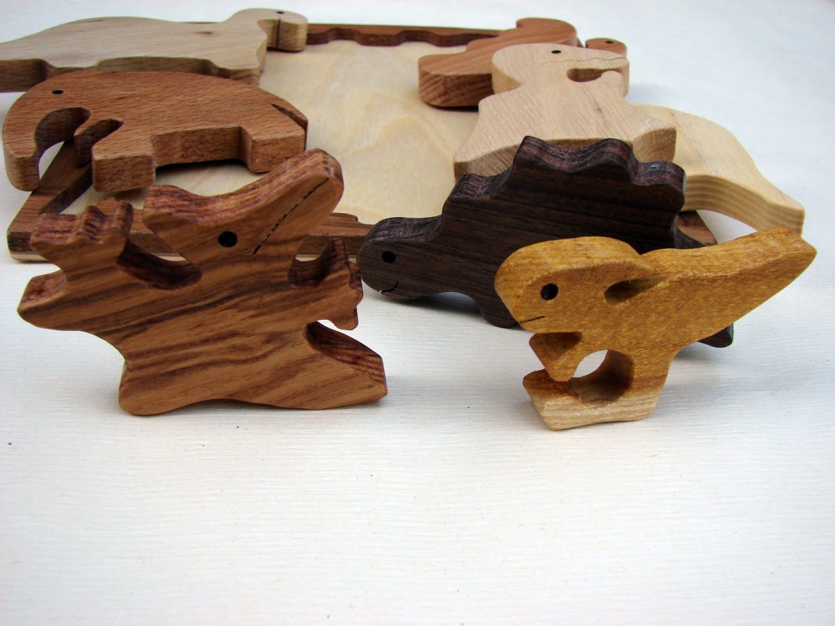 Wooden Puzzle Toy Dinosaurs, Puzzle Wooden Еducational Toy for Kids, Boys and Girls Wood Toys