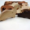Wooden Puzzle Toy Dinosaurs, Puzzle Wooden Еducational Toy for Kids, Boys and Girls Wood Toys