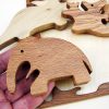 Wooden Puzzle Toy Dinosaurs, Puzzle Wooden Еducational Toy for Kids, Boys and Girls Wood Toys