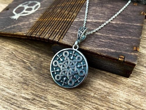 Pendant With Crosses And Ornaments Sterling Silver 925