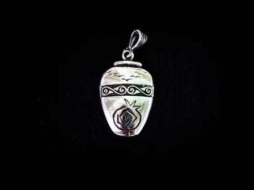 Armenian Pot Pendant Sterling Silver 925
