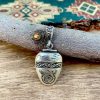 Armenian Pot Pendant Sterling Silver 925