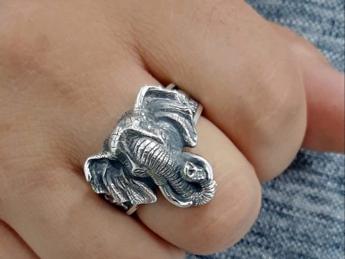 Ring Elephant Sterling Silver 925