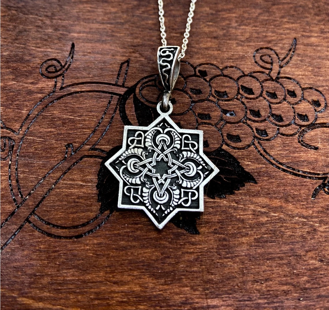 Octagram pendant shop