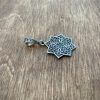 Armenian Pendant Eight pointed Star Sterling Silver 925