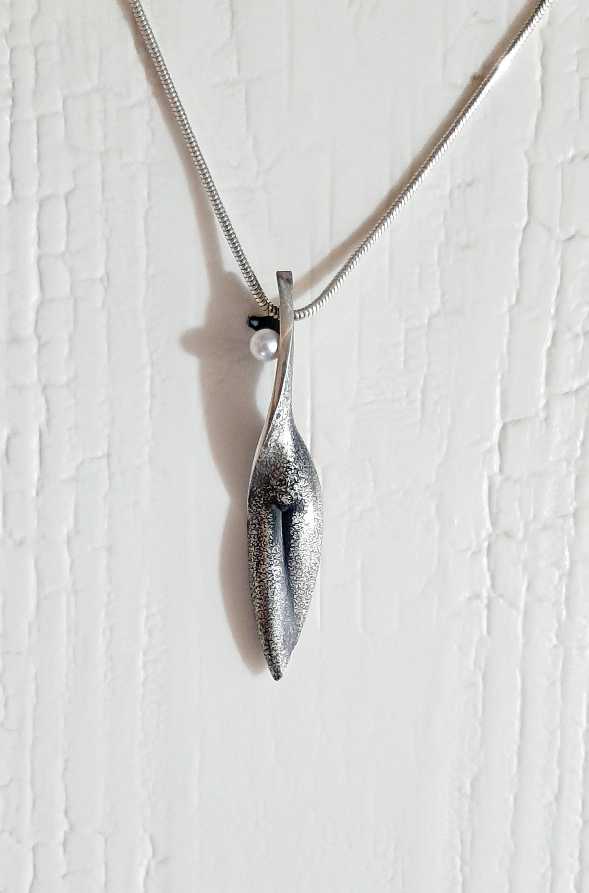 Pendant Women's Silhouette Sterling Silver 925