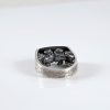 Ring for Men Aries Sterling Silver 925, Men's Onyx Ring