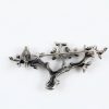 Brooch Bird on the Tree Sterling Silver 925, Bird Brooch