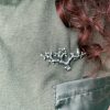 Brooch Bird on the Tree Sterling Silver 925, Bird Brooch