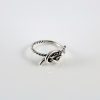 Knot Ring Sterling Silver 925, Love Knot Ring