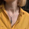 Pendant Women's Silhouette Sterling Silver 925