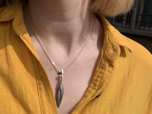 Pendant Women's Silhouette Sterling Silver 925