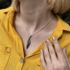 Pendant Women's Silhouette Sterling Silver 925