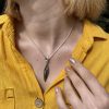 Pendant Women's Silhouette Sterling Silver 925