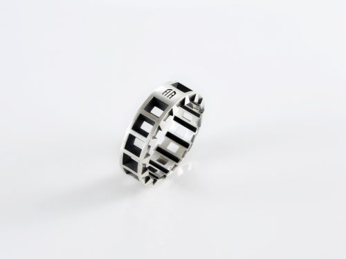 Stylish Men's Band Ring Sterling Silver 925, Armenian Handmade Jewelry