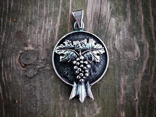 Armenian Pendant Pomegranate and Grape Silver 925