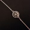 Sun and Moon Bracelet Sterling Silver 925, Day / Night Bracelet, Yin Yang Celestial Zodiac Mystic Charm Bracelet, Gift for Her